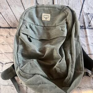 Osprey Arcane Large Day Commuter Travel Backpack 20L Grey Laptop Sleeve